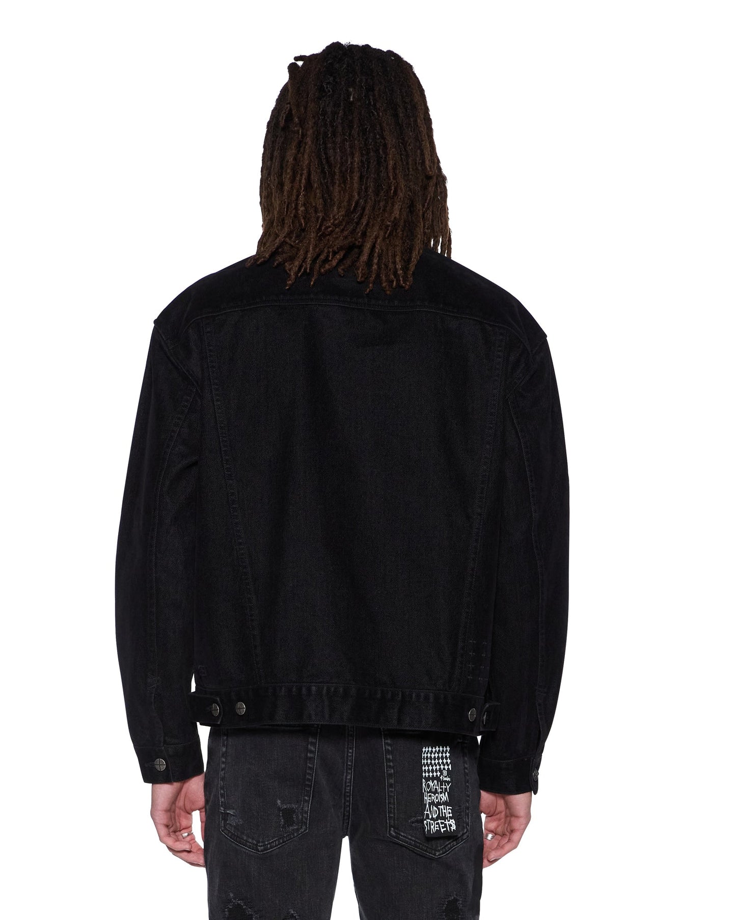 OH G JACKET FLOCKED BLACK