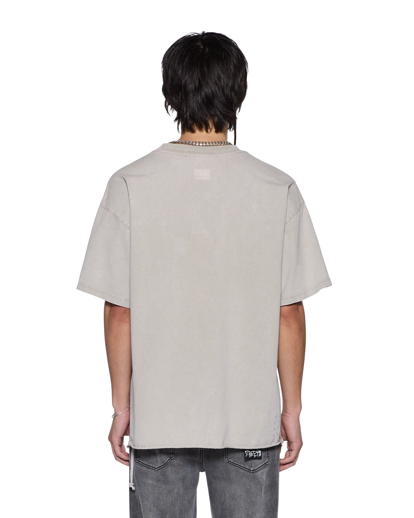 BLASTED EKCESS SS TEE SMOKE GREY