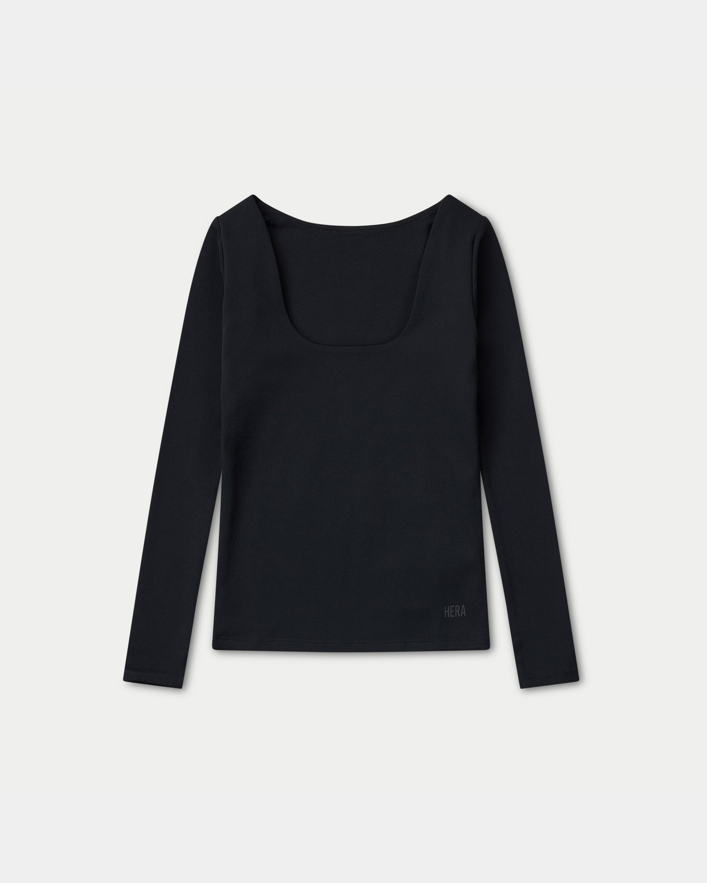Womens Essential Dual Wear Long Sleeve Top