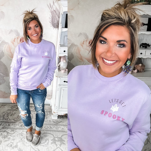 Let's Get Spooky Pullover Sweatshirt