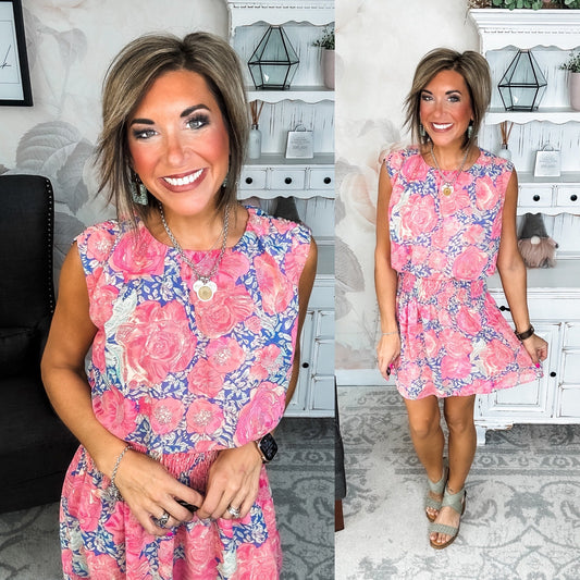 In The Garden Tank Dress