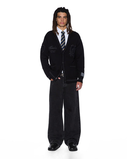 PLAYOFF CARDIGAN BLACK