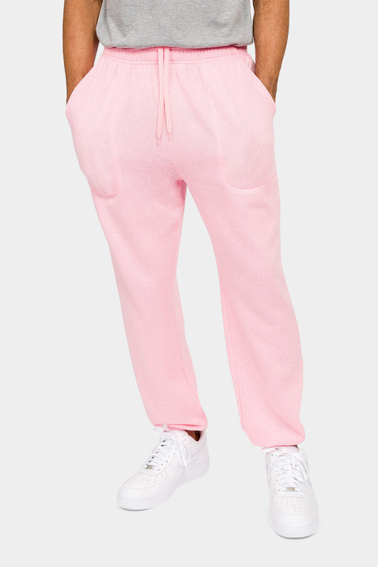 Essential Solid Lightweight Fleece Sweatpants