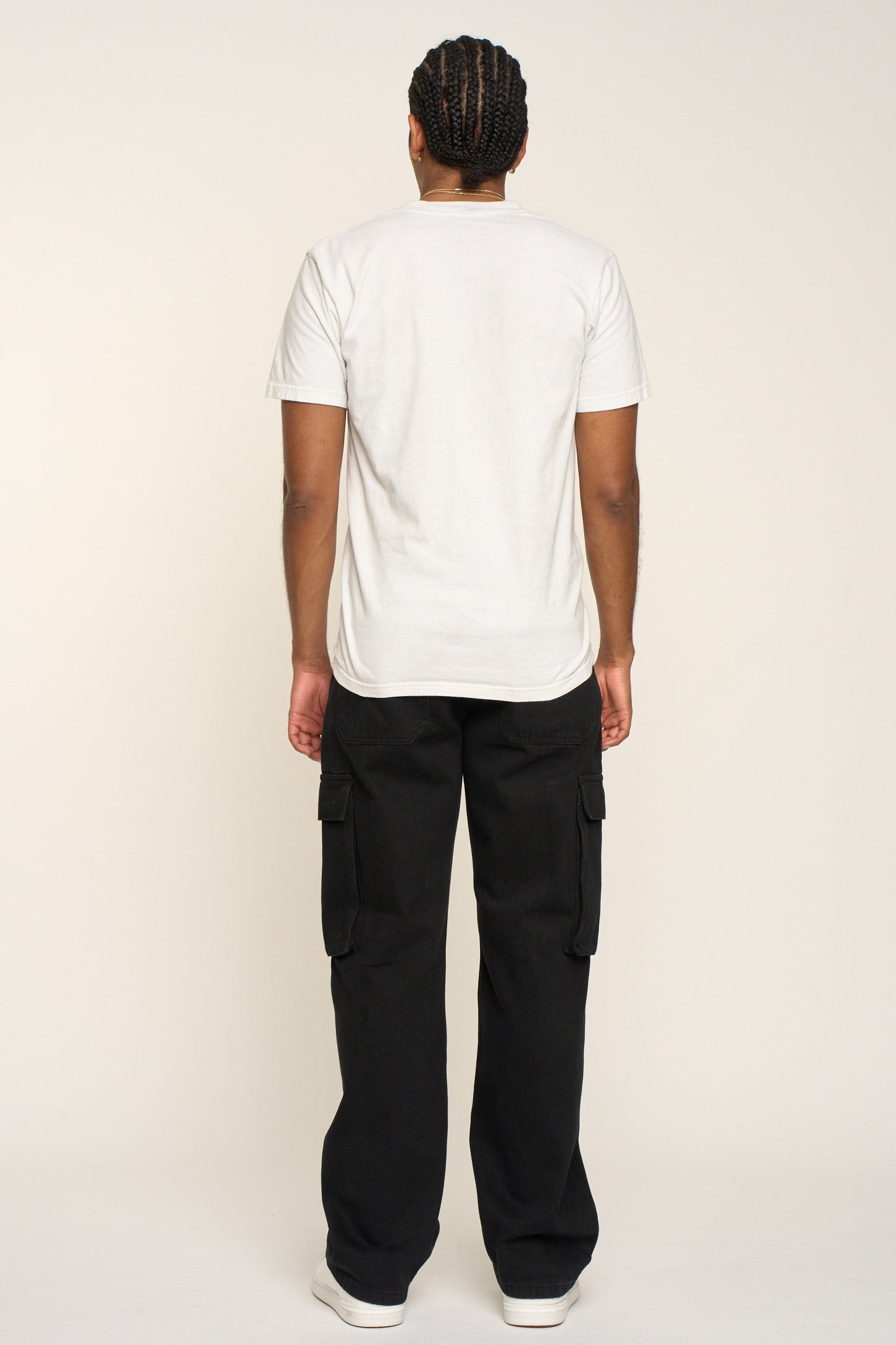 Baggy Fit Cargo Denim Jeans