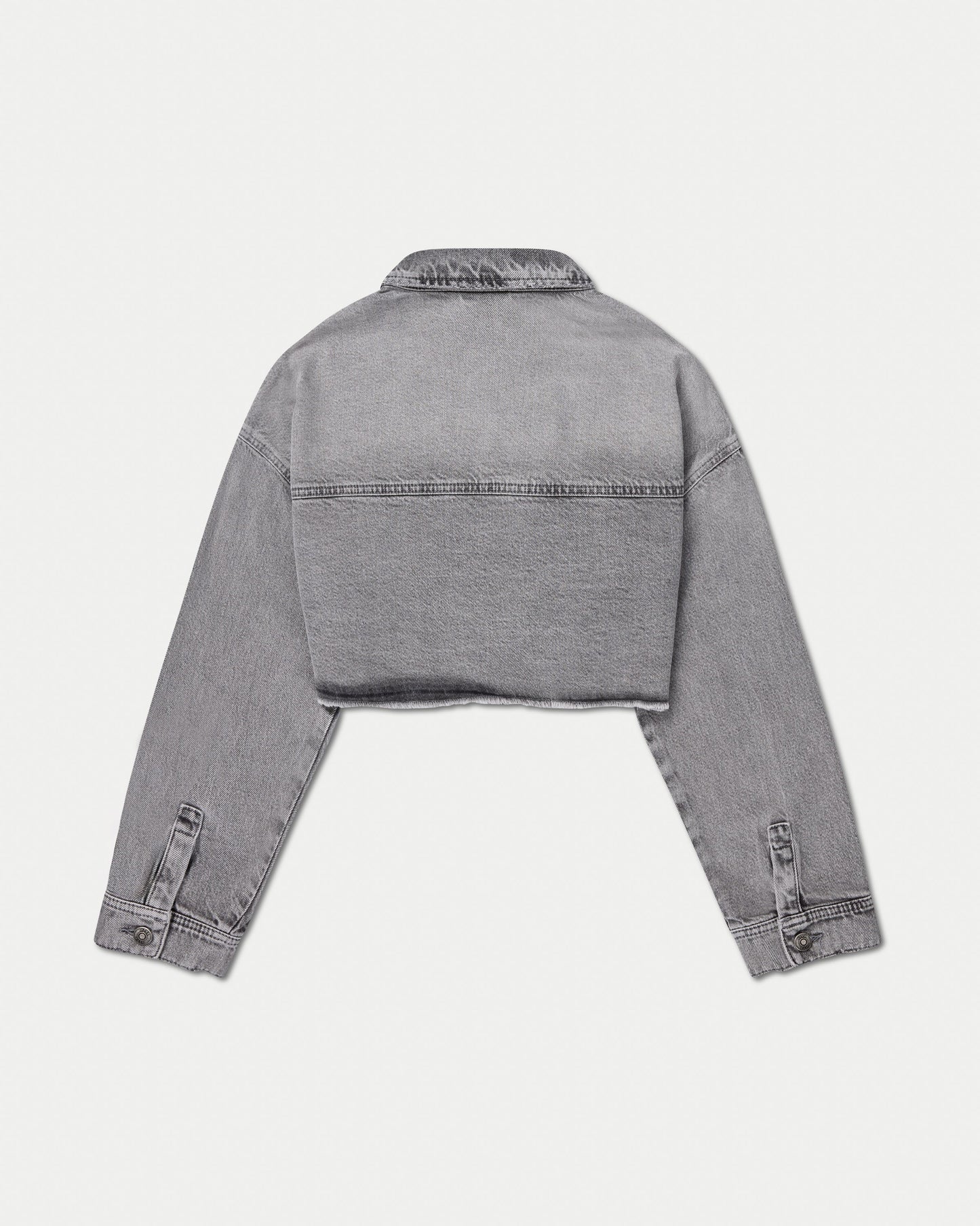 Womens Cropped Denim Jacket