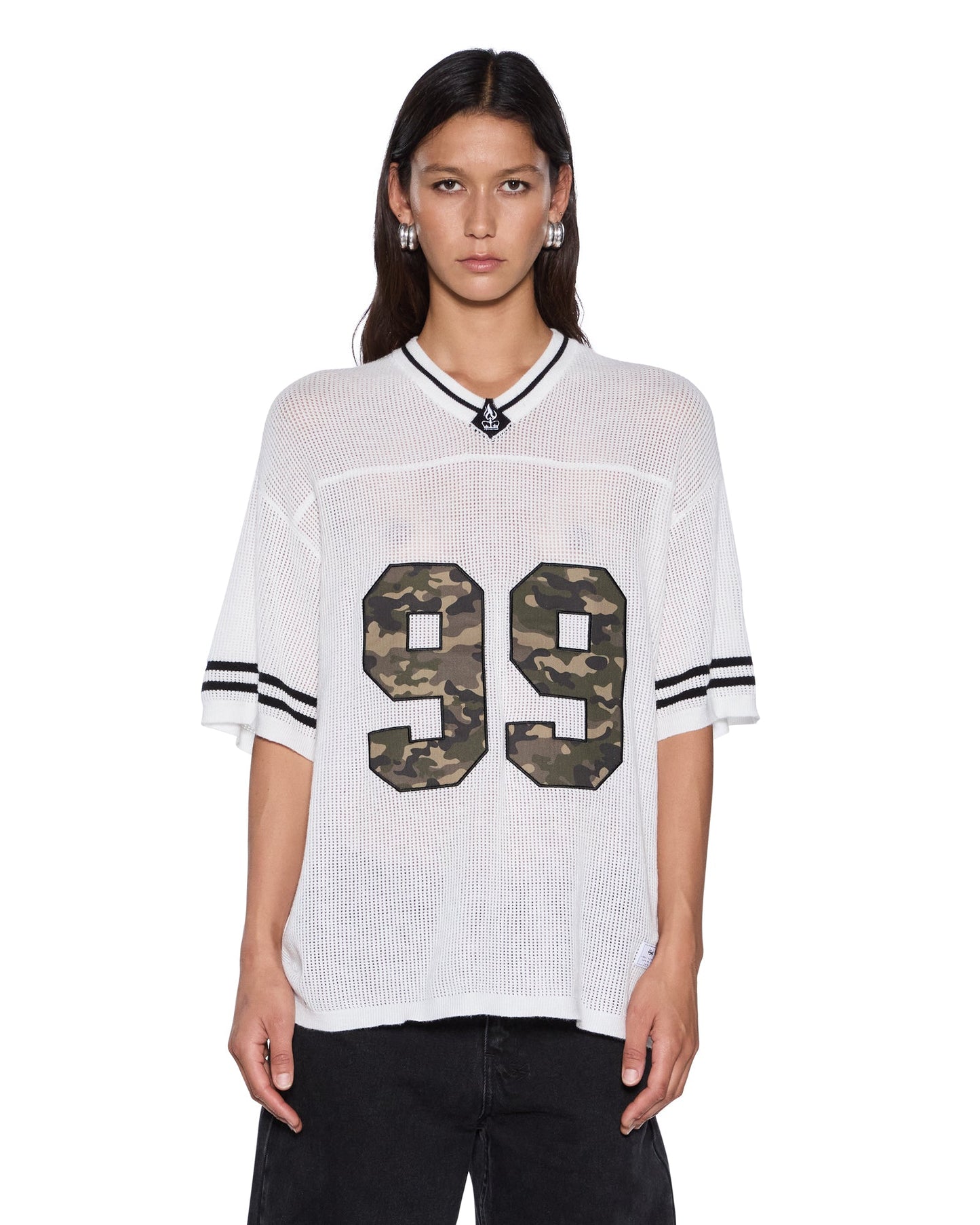 DERBY BOYFRIEND SS JERSEY CAMO SHELL