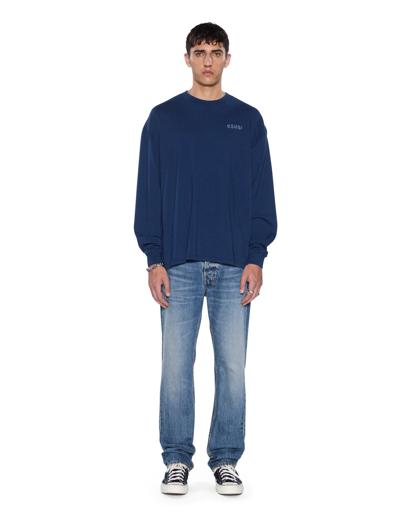 MEKANIK EKCESS LS TEE NAVY