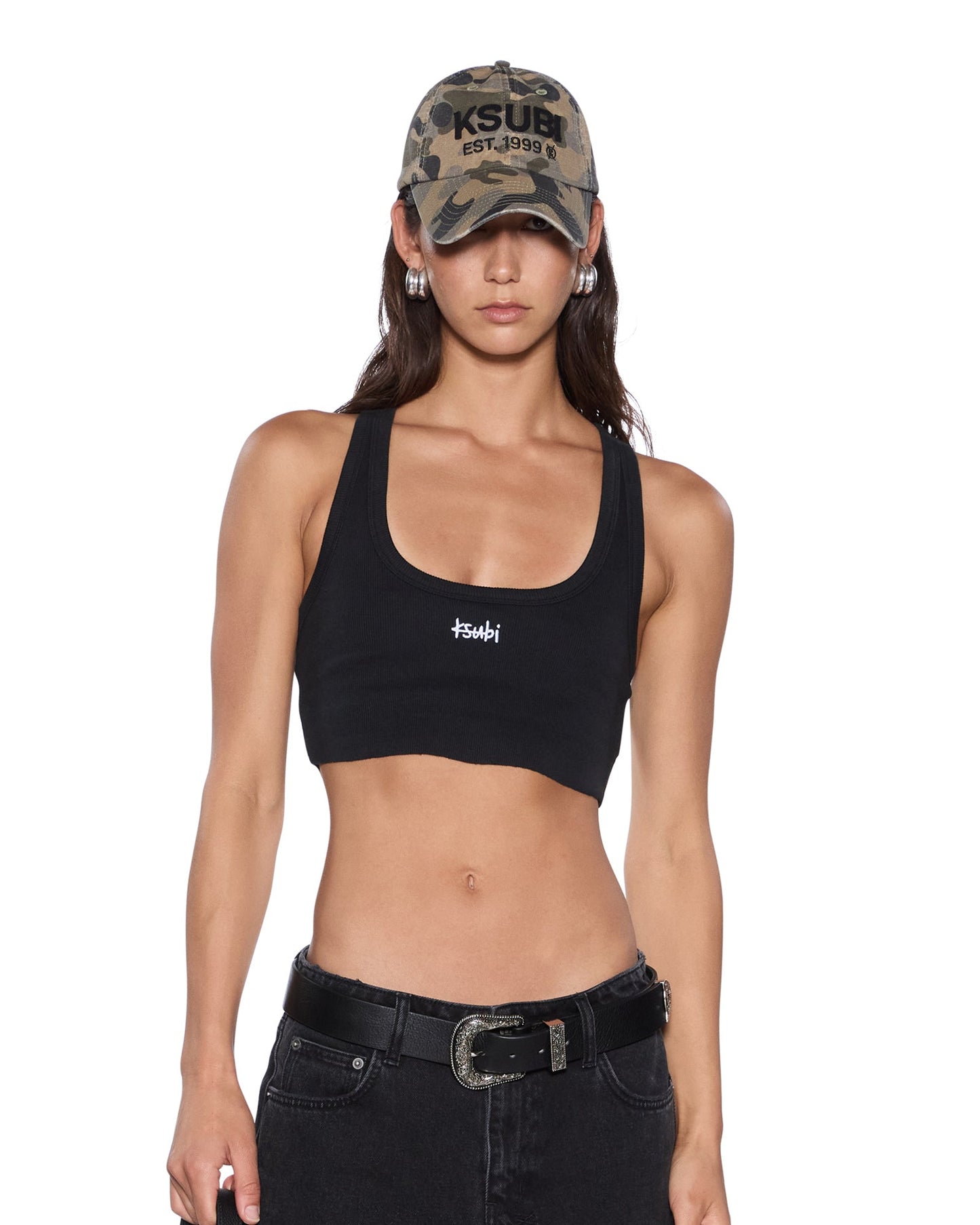 1999 ORIGIN CROPPED TANK BLACK