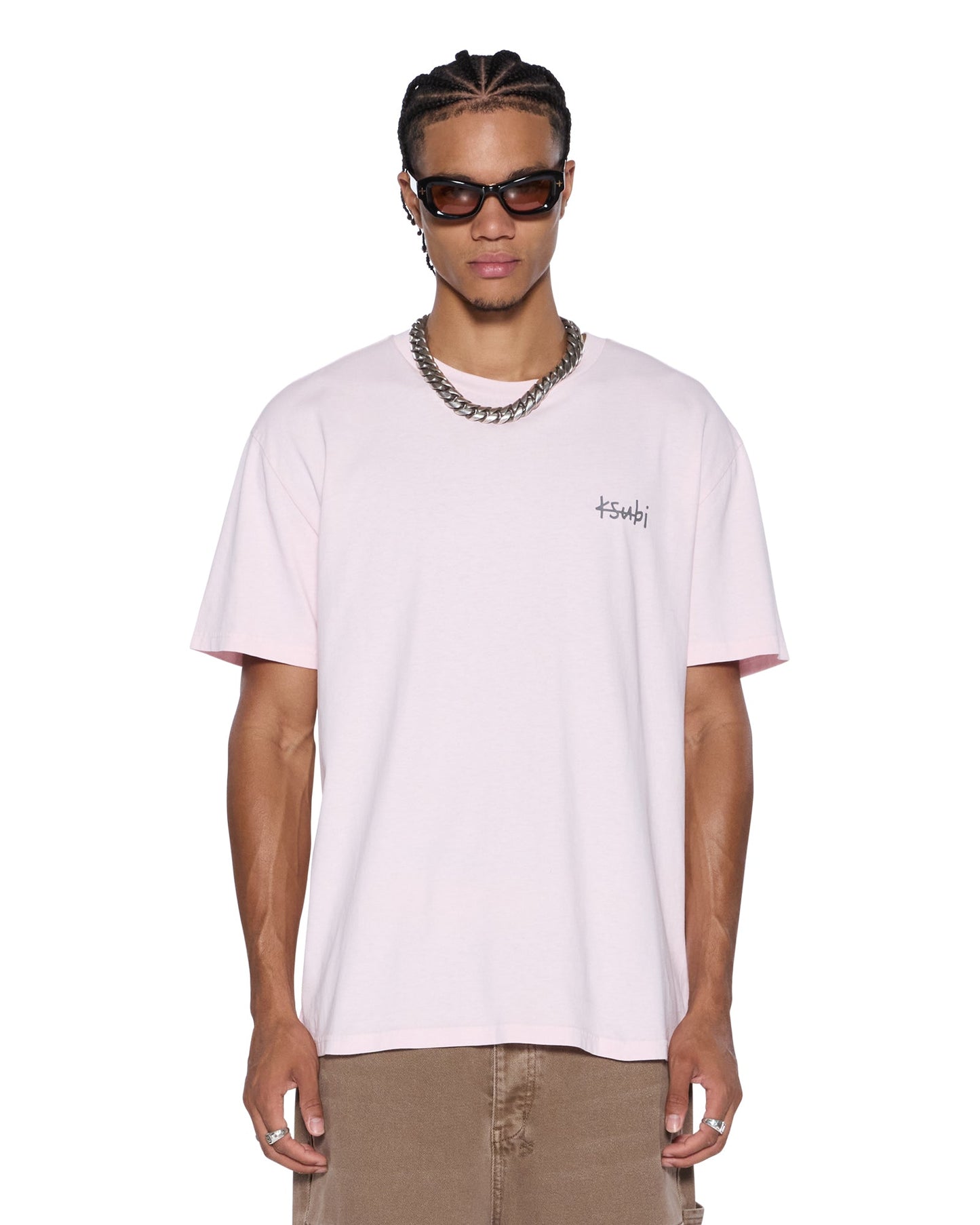 ALLDAY BIGGIE SS TEE ICE QUARTZ
