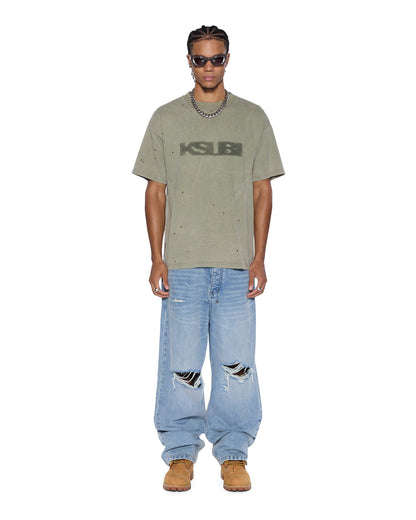 BLASTED EKCESS SS TEE OUTBACK