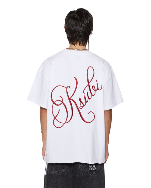 KURSED EKCESS SS TEE TRUE WHITE