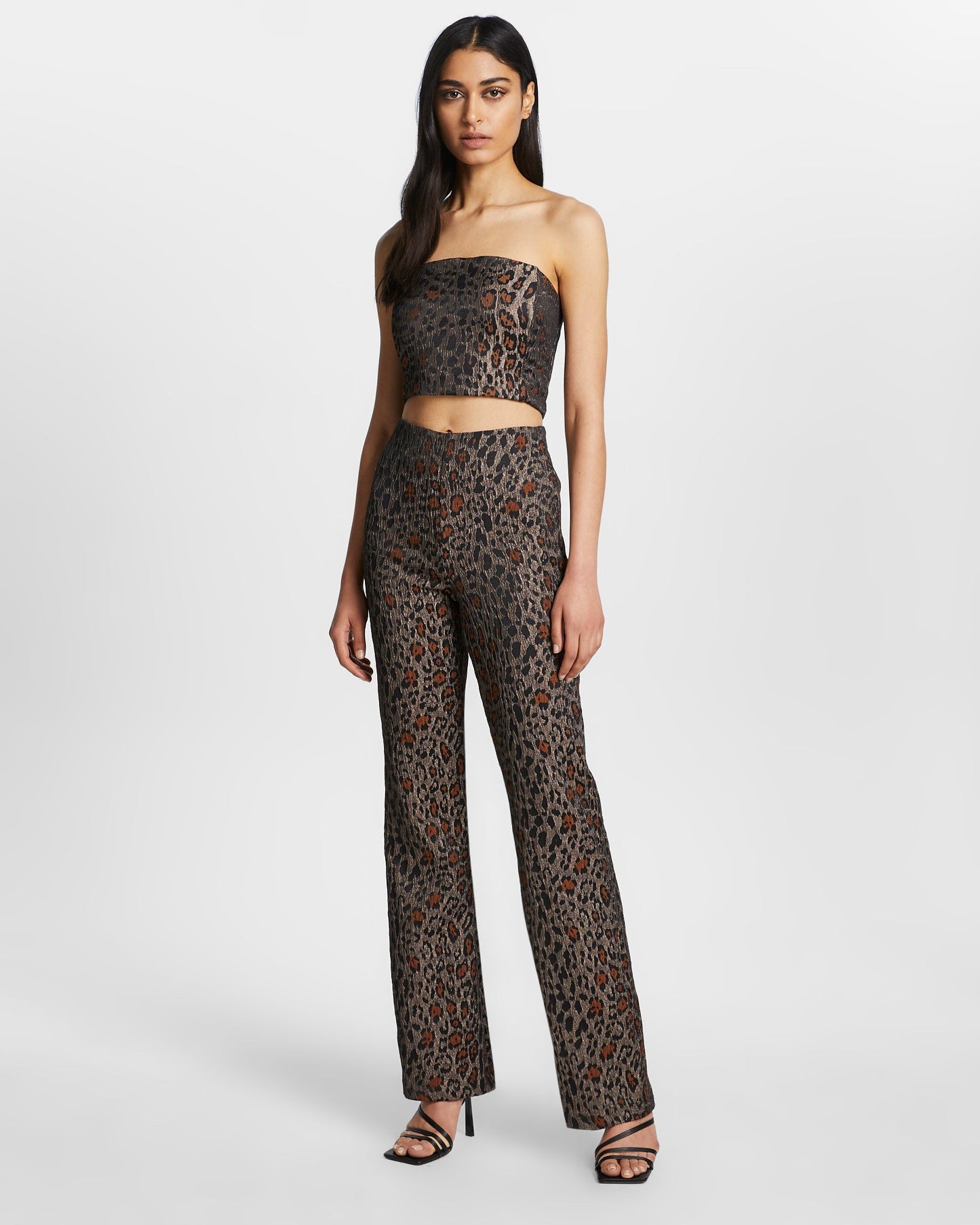 THREE AM PANT LEOPARD