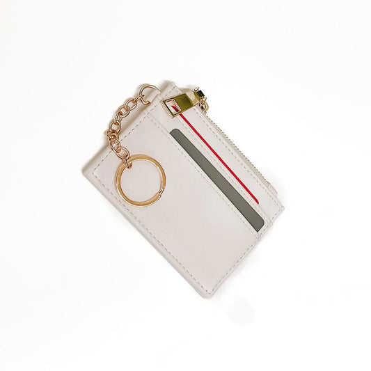 Mini Montana Money Wallet - Cream