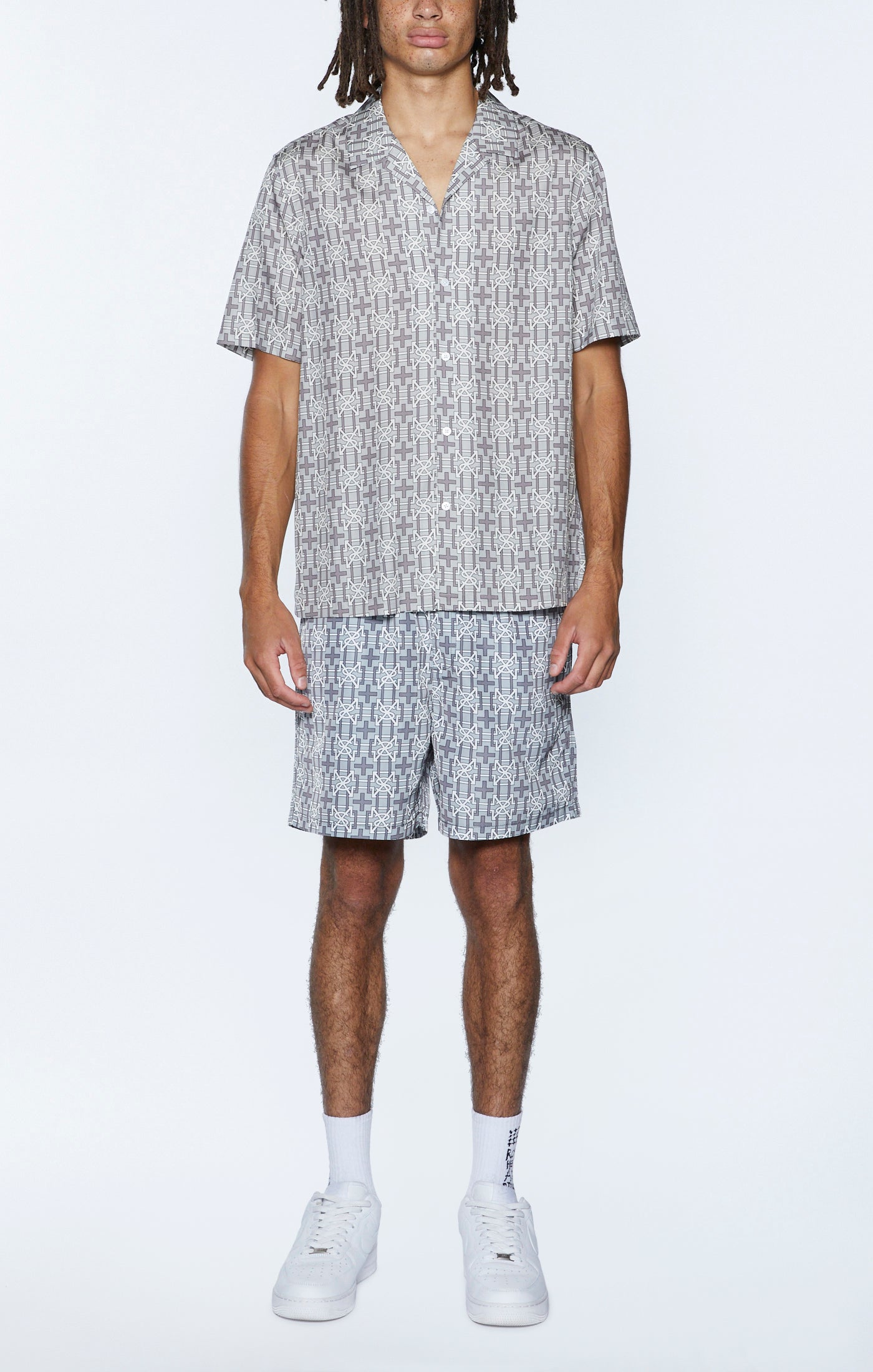 PLUS RESORT SS SHIRT STONE